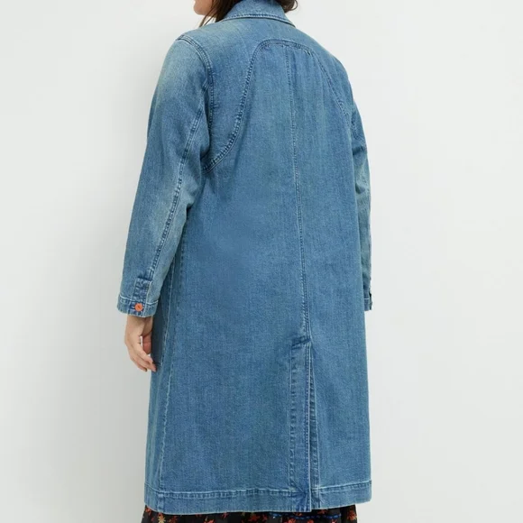 Anthroplogie Peggy Denim Duster Jacket - Picture 5 of 15